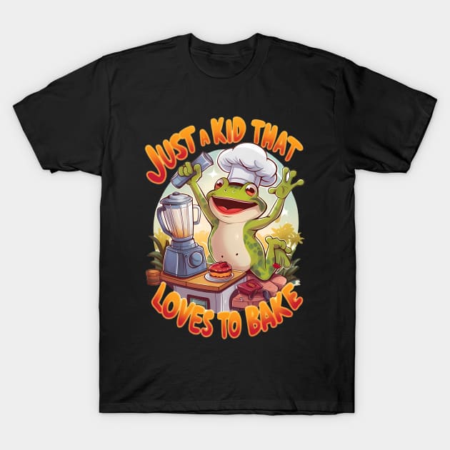 Culinary Frog: Frogtastic Blender Magic T-Shirt by coollooks